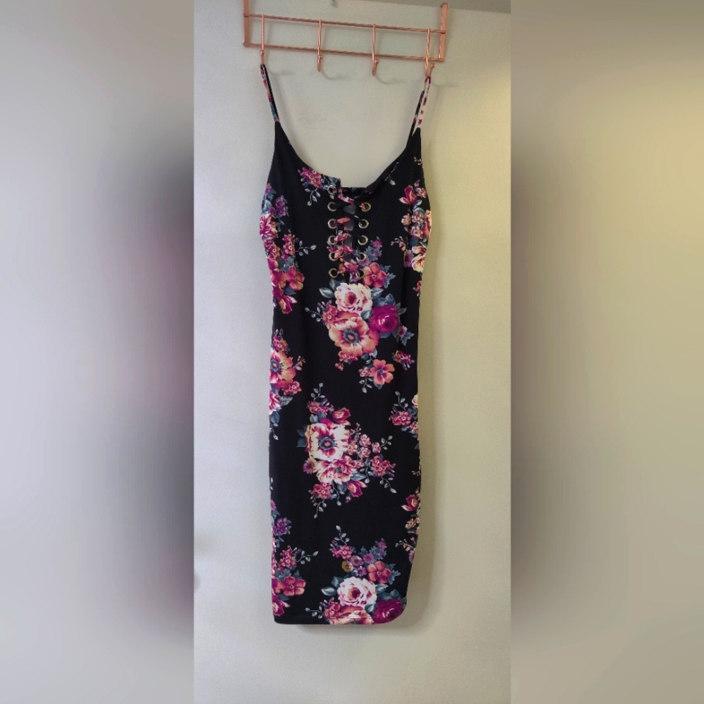 Floral midi dress